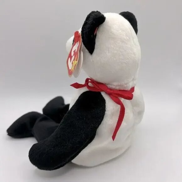 Ty Beanie Baby Fortune the Bear - Picture 3 of 4